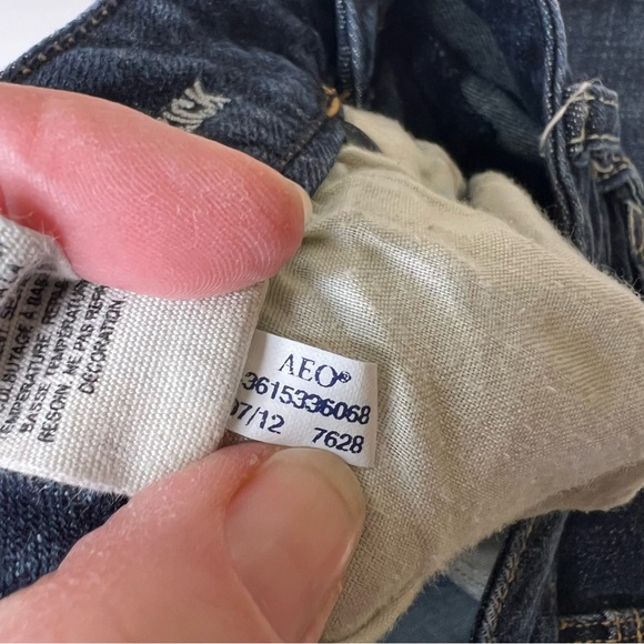 2012 Size 12 American Eagle Skinny Kick Jean 12 stretch - Picture 16 of 16